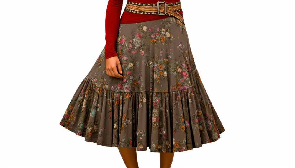 Autre - Apprenez à porter une jupe dans un style bohème
